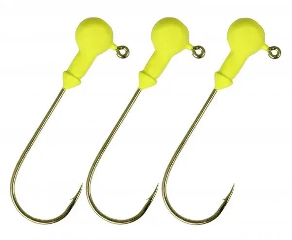 Veilige Betaling Twister fej sárga 4/0 5gr 5db/cs