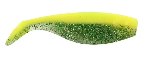 Vantage Super shad 5cm 8db/cs /sárga-zöldcsillám/ Beperkt Aanbod