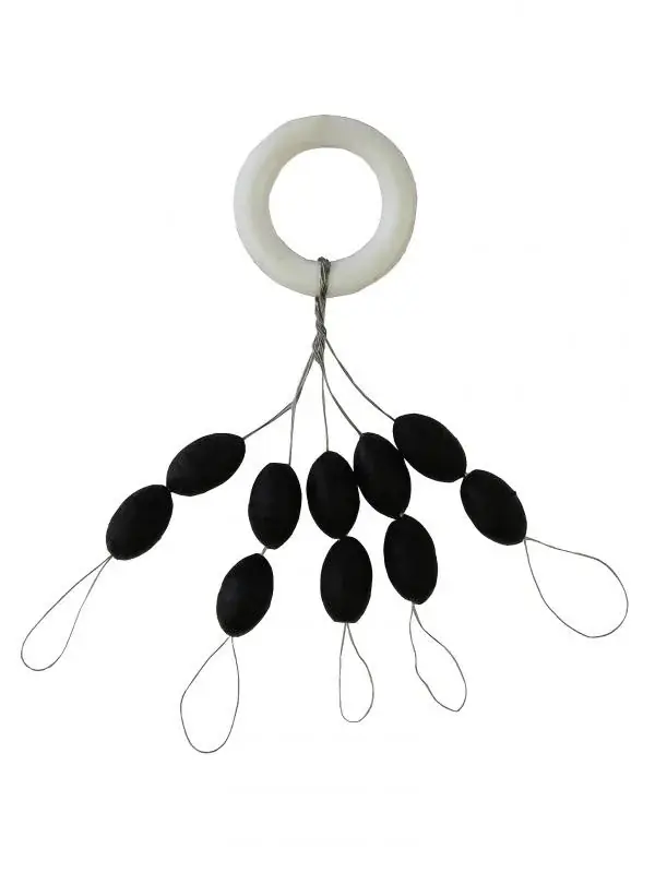 Gumistopper (fekete) XXL Weekendaanbieding