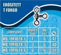 Haldorádó Erősített T forgó - nagy (L) Gecertificeerd