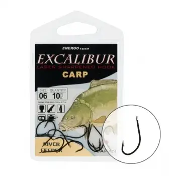 Actieprijs EXCALIBUR HOROG RIVER FEEDER BLACK 6