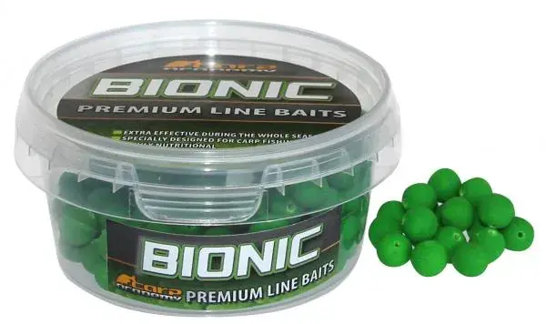 Betaalbaar Carp Academy Fluo Feeder boilies fúrt 85g 9mm GLM (zöld-ajkú kagyló) horog bojli