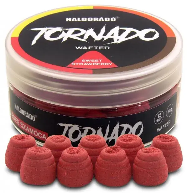 Haldorádó TORNADO 12 mm - Édes Szamóca Wafter Hete Deal