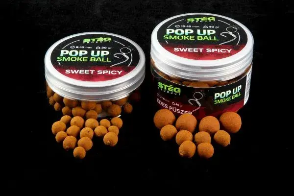 Nu Kopen Stég Product Smoke Ball 12-16 mm SWEET SPICY (édes fűszer) 40gr PopUp