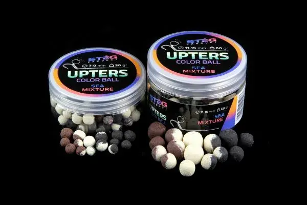 Beste Prijs Stég Product Upters Color Ball 11-15mm SEA MIXTURE 60g Wafter