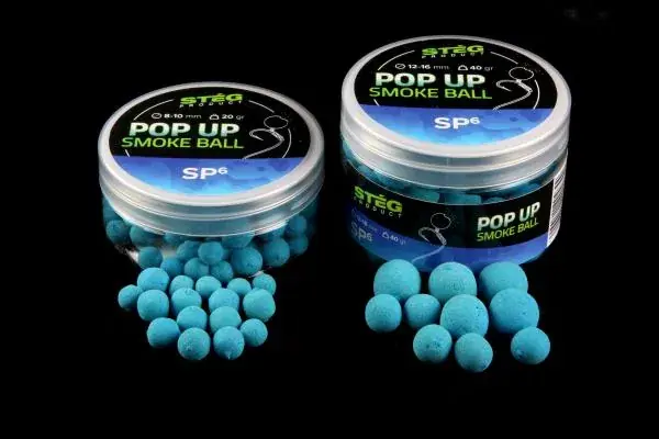 Express Levering Stég Product Smoke Ball 8-10mm SP6 (fűszerpaprikás-halas) 20gr PopUp