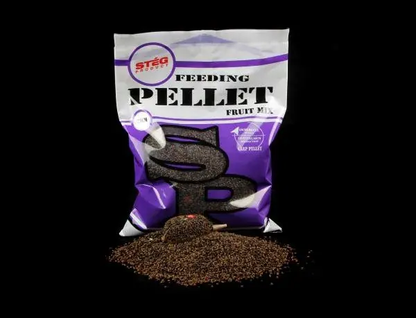 Stég Feeding 2mm FRUIT MIX (gyümölcs) 800gr Etető Pellet Direct Beschikbaar