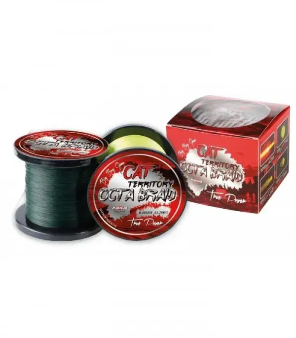 Finale Uitverkoop Mikado Cat Terrytory Octa Braid 0.60mm 300m fonott zsinór