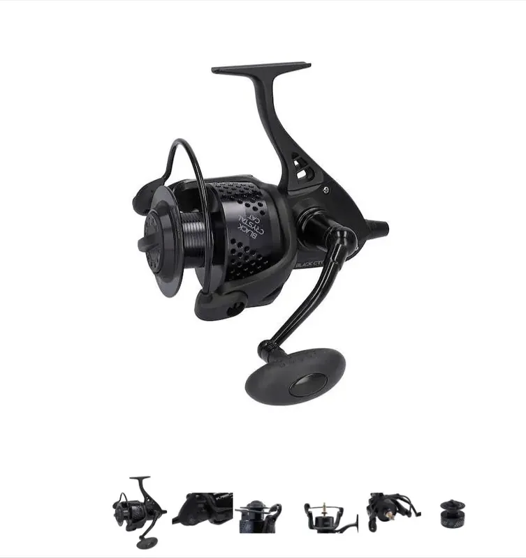 Direct Verzonden Mikado Black Crystal Cat 12000 10+2BB harcsázó orsó