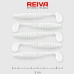 Zander Power Shad 8cm 5db/cs /Fehér/ Beste Prijs