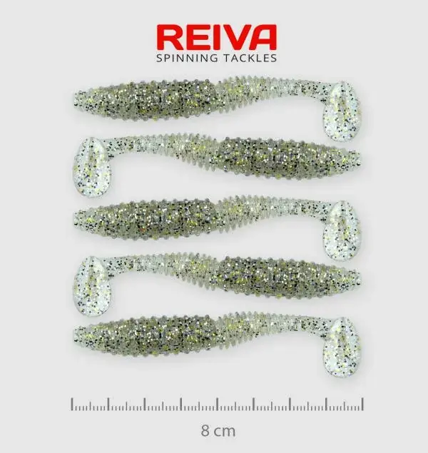 Zander Power Shad 8cm 5db/cs /Ezüst-Flitter/ Koop Vandaag