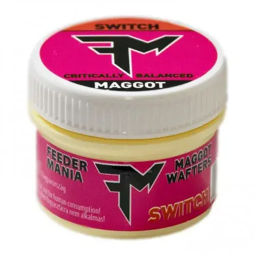 Weekendaanbieding Feedermánia Maggot Wafters SWITCH (13szem/tégely) wafter