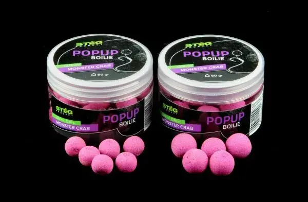 Hete Deal Stég Product Pop Up Boilie 13mm MONSTER CRAB 50g PopUp