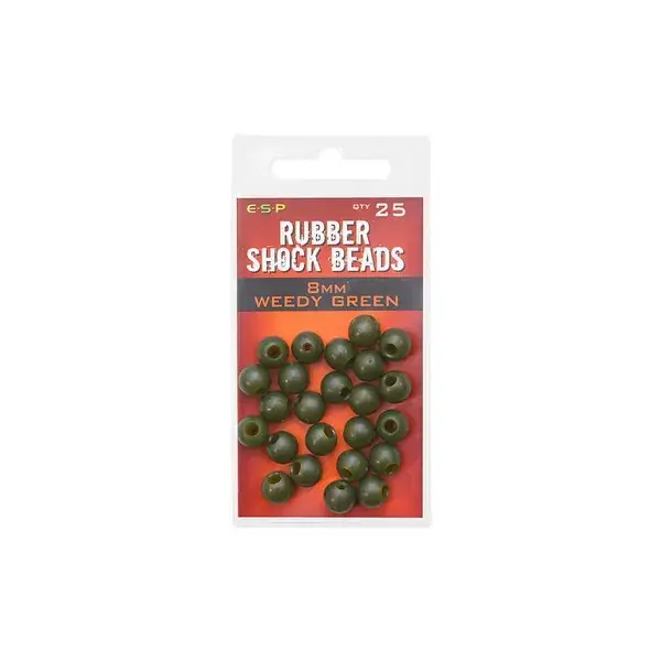 Aanbieding ESP SHOCK BEAD CAMOBROWN 5MM GUMIGYÖNGY 25DB