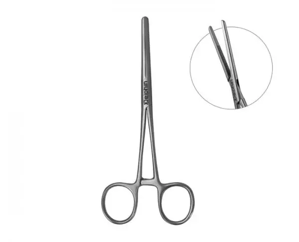 Delphin LUXO / egyenes csipesz-13cm Betrouwbaar