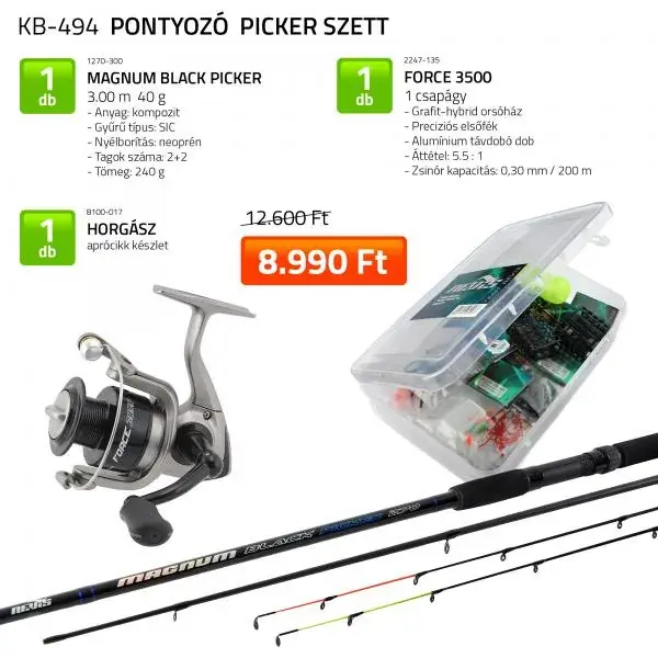 Nevis Pontyozó 300 cm Picker szett Goedkoop