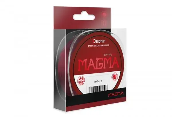 Laatste Kans Delphin MAGMA monofil zsinór / bordó-0,203mm 8,4lbs 300m