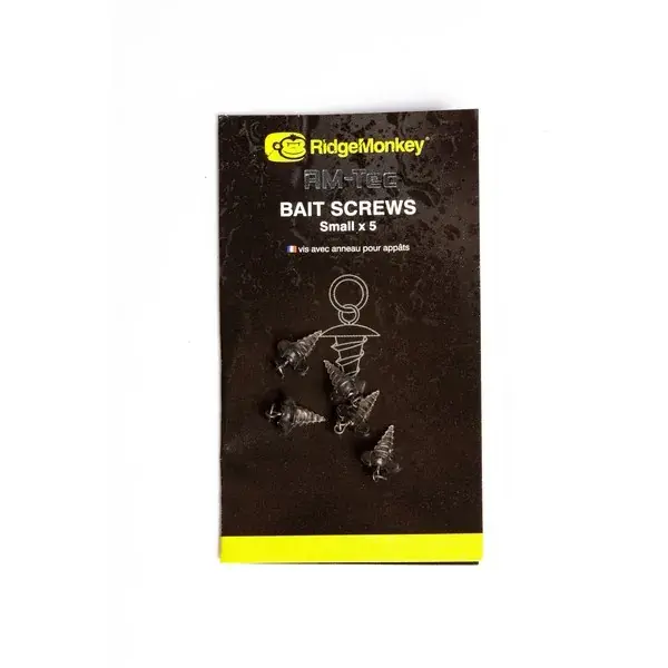Beste Prijs RIDGEMONKEY RM-TEC HOOK RING BAIT SCREWS CSALICSAVAR 5DB