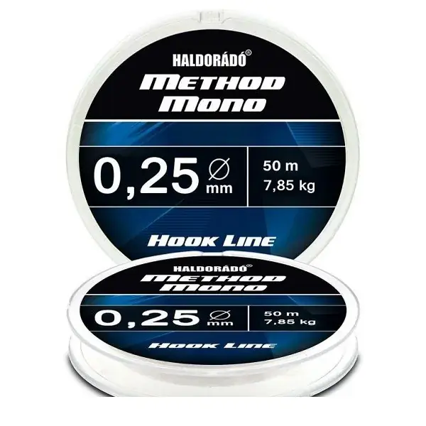 Aanbieding HALDORÁDÓ Method Monofil előke zsinór Hook Line 50 m - 0,25 mm