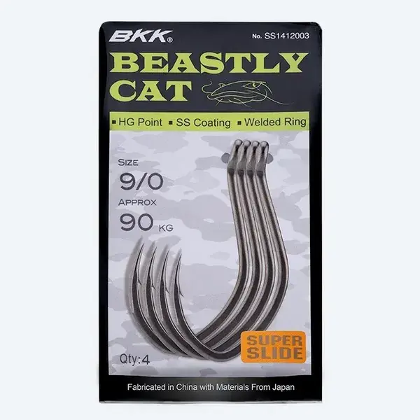 BKK BEASTLY CAT HARCSÁZÓ HOROG 5/0 6 DB/CSOMAG Dagaanbieding