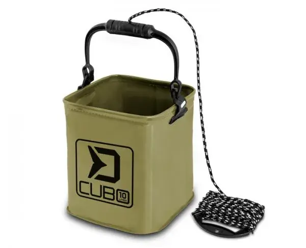 Delphin CUBO-5L + 5m kötél - Összecsukható vödör Finale Uitverkoop