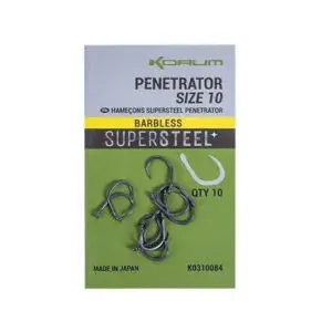 PENETRATOR HOOK SIZE 8 BARBLESS (10) Beste Prijs