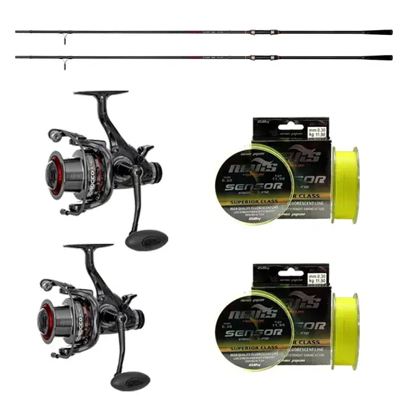 CARP ZOOM Scirocco dupla 390 cm pontyozó szett Beperkt Aanbod
