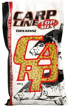 Nieuw TopMix Carp Line Édes keksz 800 g Etető Pellet