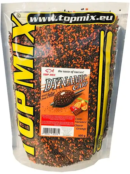TopMix Dynamic Carp Csoki Narancs Etető Pellet Finale Uitverkoop