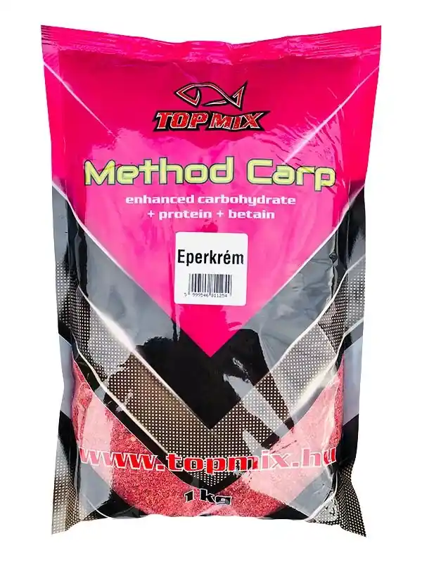 Laatste Kans TOPMIX Method Carp Eperkrém 1kg etetőanyag