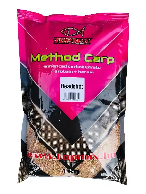 TOPMIX Method Carp Headshot (Kéksajt - Kagyló) 1kg etetőanyag Superprijs