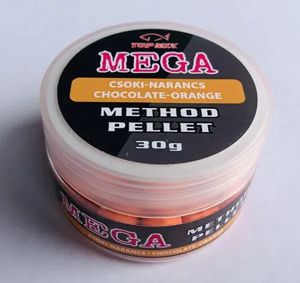 TopMix MEGA Method Csoki-Narancs Csalizó Pellet Weekendaanbieding