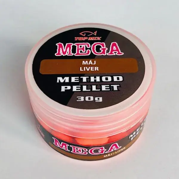 Beperkt Aanbod TopMix MEGA Method Máj Csalizó Pellet