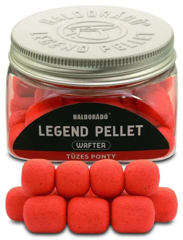 Haldorádó LEGEND PELLET 12, 16 mm - Tüzes Ponty Wafters Gecertificeerd