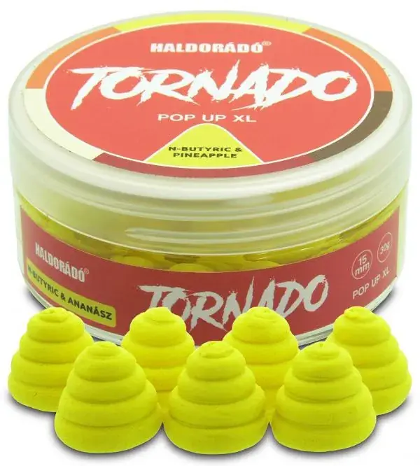 Haldorádó TORNADO XL 15 mm N-Butyric & Ananász PopUp Lage Prijs