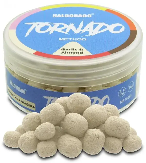 Haldorádó TORNADO Method 6, 8 mm - Fokhagyma & Mandula Wafters Betaalbaar
