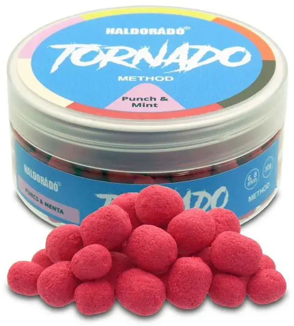 Alleen Vandaag Haldorádó TORNADO Method 6, 8 mm - Puncs & Menta Wafters