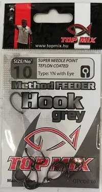 Method Feeder horog 10 fekete Exclusieve Aanbieding
