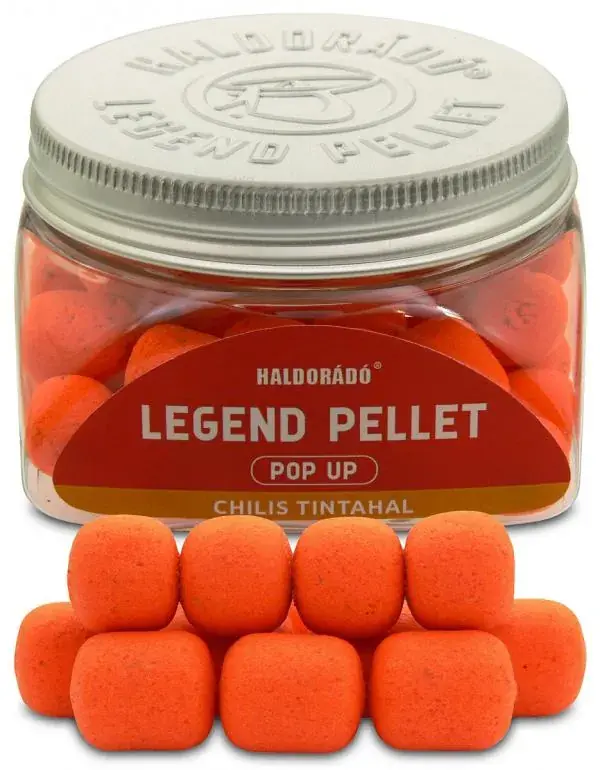 Haldorádó LEGEND PELLET 12,16mm Chilis Tintahal PopUp Korting