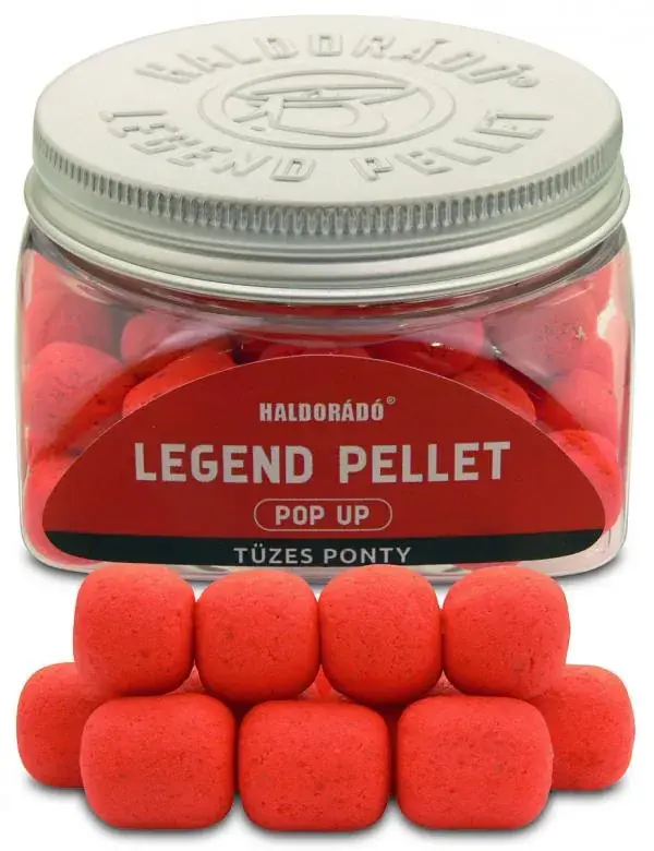 Haldorádó LEGEND PELLET 12,16 mm Tüzes Ponty PopUp Rechtstreeks Van De Fabrikant