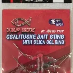 Csalitüske szilikon hajszál előkén, 15mm Veilige Betaling