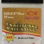 Voordeelprijs TOP MIX Red Csalitüske Waftersekhez, 0,5x10mm