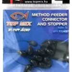 Aanbieding Method Feeder gyorskapocs, army green "S"
