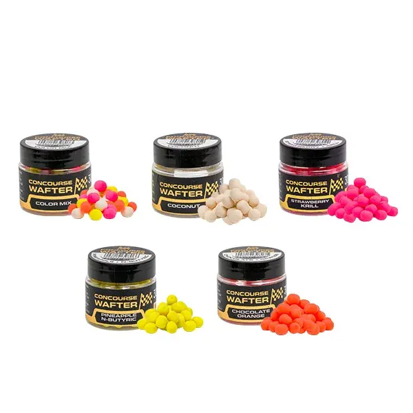 BENZÁR MIX CONCOURSE 6 MM ANANÁSZ-N-BUTYRIC FLUO SÁRGA 30 ML WAFTERS Uitverkoop