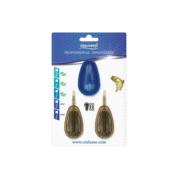 Merkproduct CRALUSSO SENSITIVE METHOD KOSÁR SZETT (2+1DB/SZETT) 40 GR