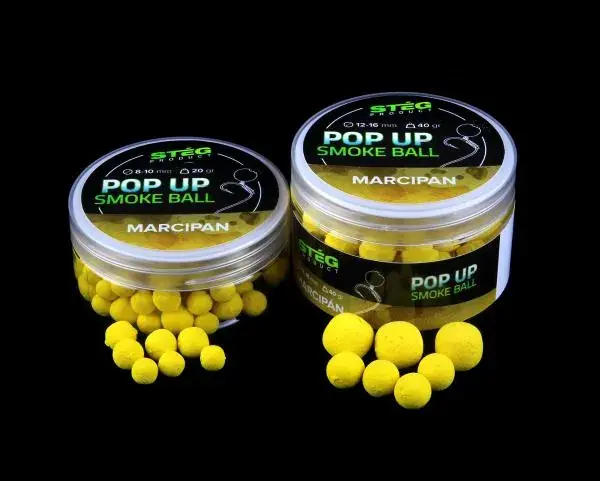 Bestseller Stég Product Smoke Ball 12-16 mm MARCIPÁN 40g PopUp
