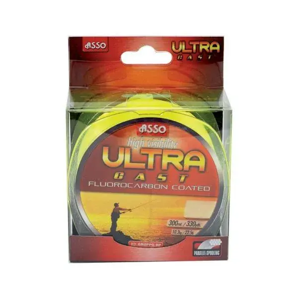 ASUF328 ASSO ULTRA CAST FLUOROCARBON ZSINÓR 300M 0,28 S Betrouwbaar