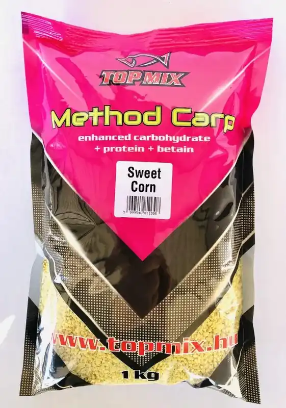 TOPMIX Method Carp Sweet Corn 1kg etetőanyag Populair