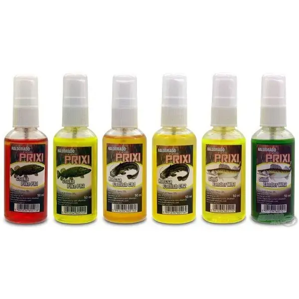 Haldorádó PRIXI ragadozó aroma spray - MIX-6/6 íz egy dobozban Gereduceerde Prijs