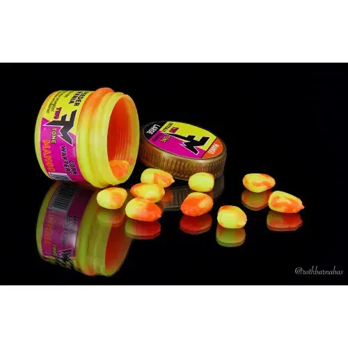 Feedermánia Corn Wafters Two Tone - Large MANGO (9szem/tégely) Wafters Gratis Retour